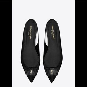 Yves saint Laurent sling back neuro/navy